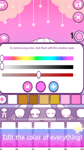 اسکرین شات 7 بازی Mimistar dress up chibi doll