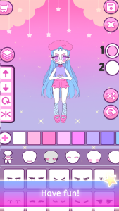 اسکرین شات 8 بازی Mimistar dress up chibi doll