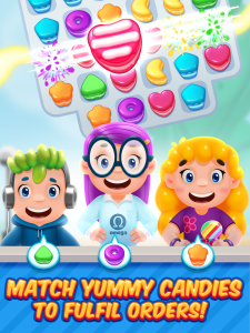 اسکرین شات بازی Gummy Land - Match 3 Games & F 1