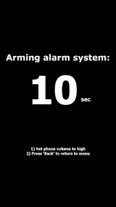 اسکرین شات برنامه Anti-Nosy Alarm 7