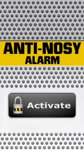 اسکرین شات برنامه Anti-Nosy Alarm 2
