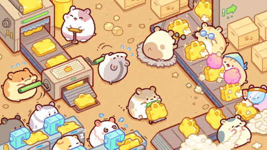 اسکرین شات 1 بازی Hamster Bag Factory : Tycoon