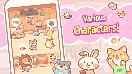 اسکرین شات 2 بازی Bear Bakery - Cooking Tycoon