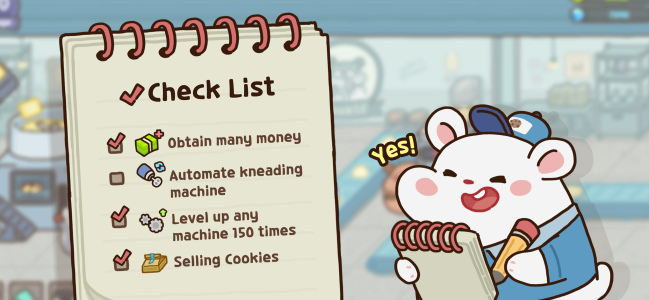 اسکرین شات 3 بازی Hamster Cookie Factory