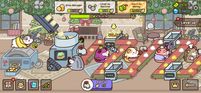 اسکرین شات بازی Hamster Cookie Factory 5
