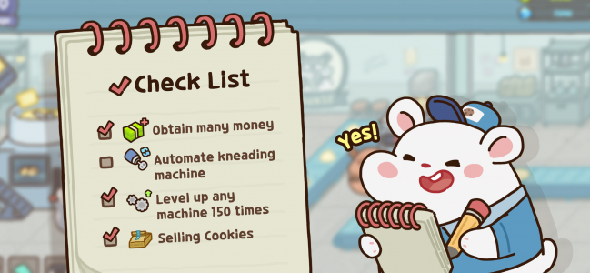 اسکرین شات بازی Hamster Cookie Factory 3