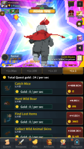 اسکرین شات 5 بازی Retro Hero Mr Kim : Idle RPG