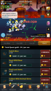 اسکرین شات 7 بازی Retro Hero Mr Kim : Idle RPG