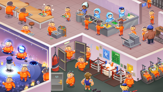 اسکرین شات 3 بازی Idle Prison Tycoon