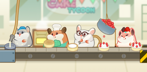 اسکرین شات بازی Hamster cake factory 5