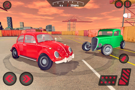 اسکرین شات بازی Classic Car Driving 2021: Free Car Parking Games 8