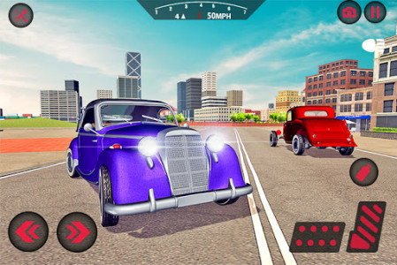 اسکرین شات بازی Classic Car Driving 2021: Free Car Parking Games 6