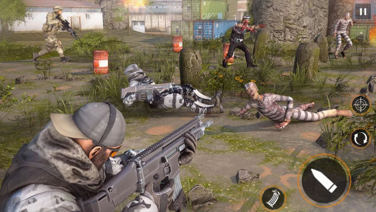 اسکرین شات بازی Zombie Games 3D - Gun Games 3D 1