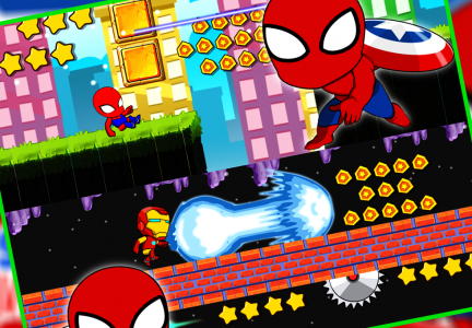 اسکرین شات 2 بازی Spider Hero Avenger