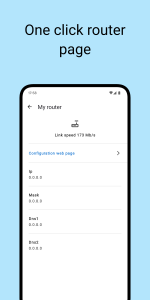 اسکرین شات 2 برنامه Wifi router administration