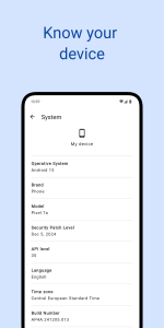 اسکرین شات 3 برنامه System information