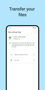اسکرین شات 2 برنامه USB settings help