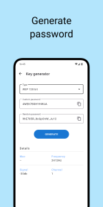 اسکرین شات برنامه Wifi password master 1