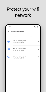 اسکرین شات برنامه Wifi password master 1