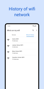 اسکرین شات برنامه Who's on my wifi 3