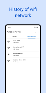 اسکرین شات 3 برنامه Who's on my wifi