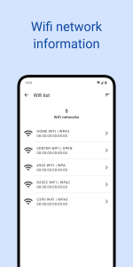 اسکرین شات برنامه Wifi password pro 3