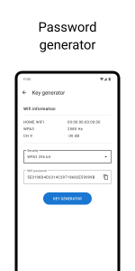 اسکرین شات برنامه Wifi password pro 2