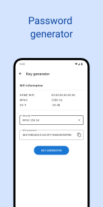 اسکرین شات برنامه Wifi password pro 2