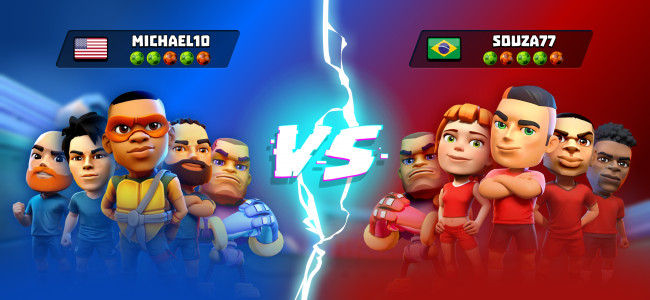 اسکرین شات 5 بازی Goal Battle - Soccer Games