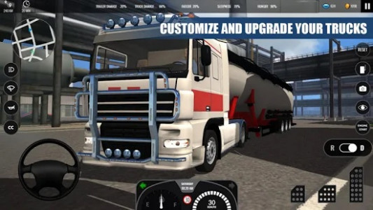 اسکرین شات بازی Truck Simulator PRO Europe 1