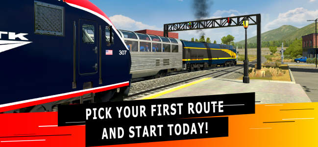 اسکرین شات بازی Train Simulator PRO USA 6