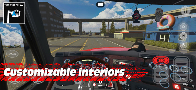 اسکرین شات 5 بازی Truck Simulator PRO US