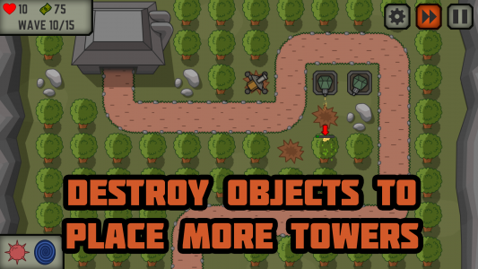 اسکرین شات بازی Tactical War: Tower Defense 4
