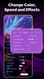 اسکرین شات 2 برنامه Magic Fluids: Fluid Wallpaper