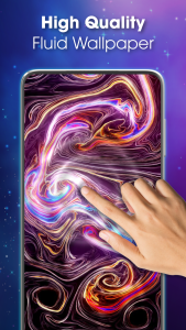 اسکرین شات 6 برنامه Magic Fluid live wallpaper 4D