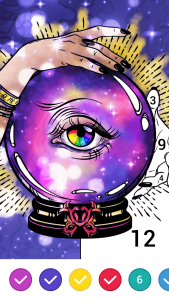 اسکرین شات 4 بازی Magic Paint: Color by number