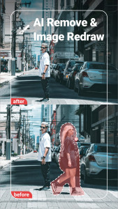 اسکرین شات 3 برنامه Retouch Remove Objects Editor