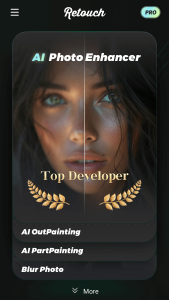 اسکرین شات 1 برنامه Retouch Remove Objects Editor