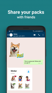 اسکرین شات برنامه Sticker Maker - DIY Sticker 1