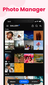 اسکرین شات 2 برنامه Gallery - Photo Album