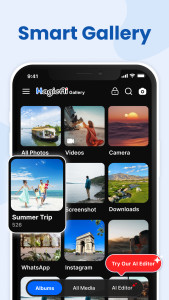 اسکرین شات 1 برنامه Gallery - Photo Album