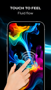 اسکرین شات برنامه Fluid Wallpaper - Magic Fluids 2