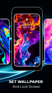 اسکرین شات برنامه Fluid Wallpaper - Magic Fluids 7