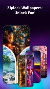 اسکرین شات 1 برنامه Magic Fluid and Live Wallpaper