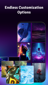 اسکرین شات 5 برنامه Magic Fluid and Live Wallpaper