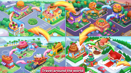 اسکرین شات 7 بازی Kitchen Crush : Cooking Games