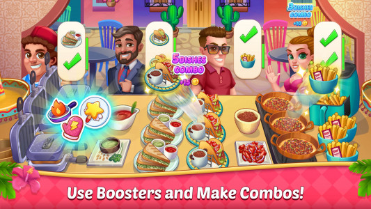 اسکرین شات 5 بازی Kitchen Crush : Cooking Games