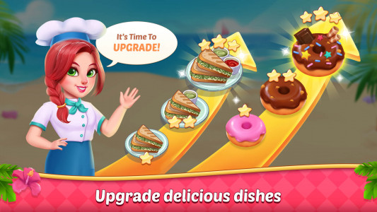 اسکرین شات 2 بازی Kitchen Crush : Cooking Games