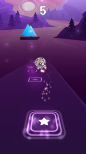 اسکرین شات بازی Alone - Marshmello Magic Beat Hop Tiles 4
