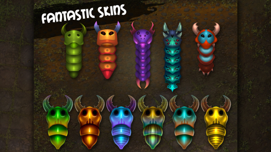 اسکرین شات 3 بازی Insatiable.io -Slither Snakes